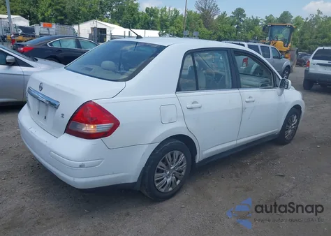 2007 Nissan Versa 1.8S z USA, uszkodzony, nr VIN 3N1BC11E87L456683